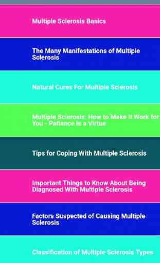 Multiple Sclerosis : Symptoms, causes, treatment 4