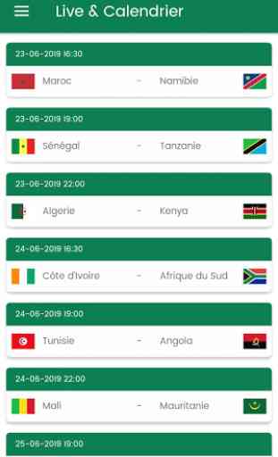 Notify Afcon - Coupe d'Afrique des Nations 2019 4