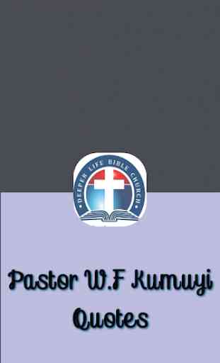 Pastor W.F Kumuyi Quotes 1