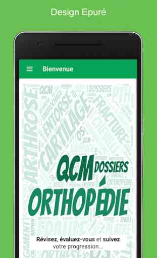 QCM Dossiers Orthopédie 1