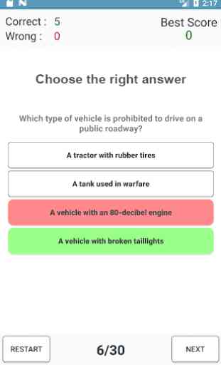 Thai Driving License - Test 4
