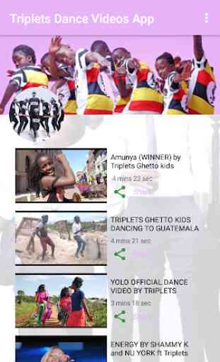 Triplets Dance Videos App - Ghetto Kids 1