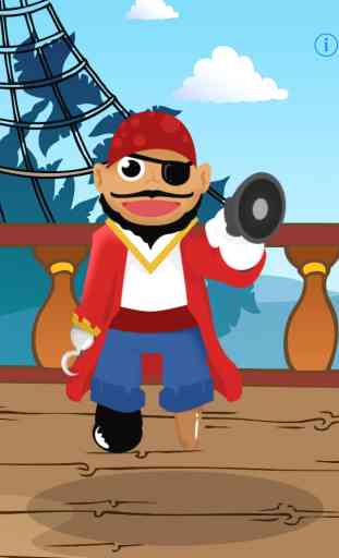 Pirate qui parle - Talking Pirate: Jeu pour les enfants, les parents, les amis et la famille avec les pirates. Ahoi! 2