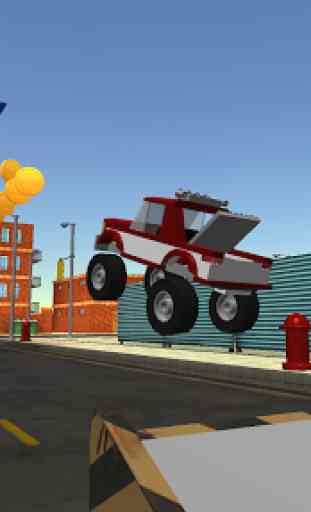 Cartoon Race Car 1