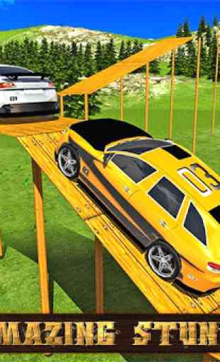 crazy car driver 3D : platform 2