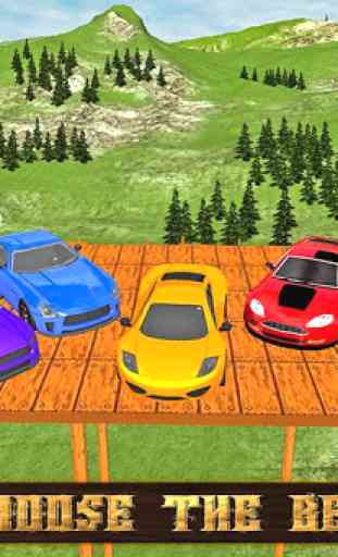 crazy car driver 3D : platform 4