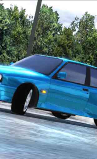 Drifting with BMW E-30 2