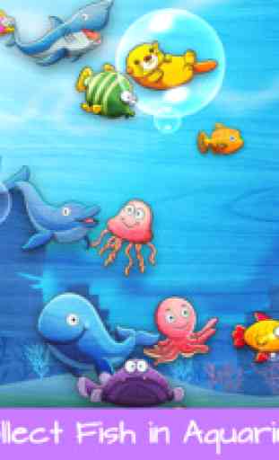 Jeux de bébé et jeux d'animaux marins pour enfants 3