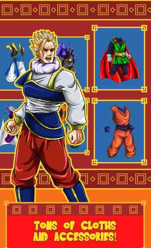 Superhero Z Goku Super Saiyan and Dragon-Ball 3