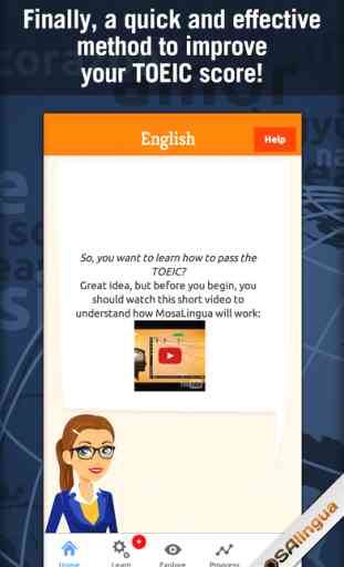 Test d'anglais TOEIC avec MosaLingua: améliorer son score 1