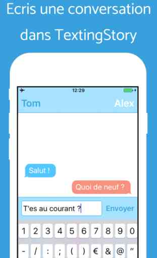 TextingStory - Créer une vidéo avec des textos 1