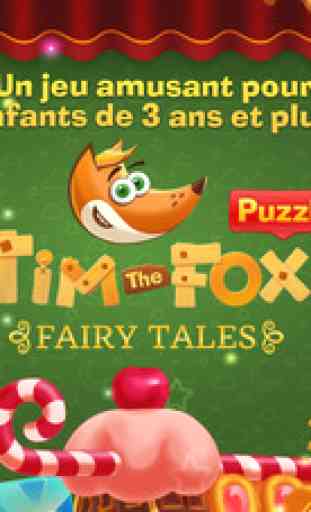 Tim le renard - Puzzle - Contes de fées Free 1