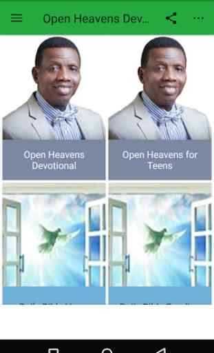 2020 Open Heavens Devotional 1