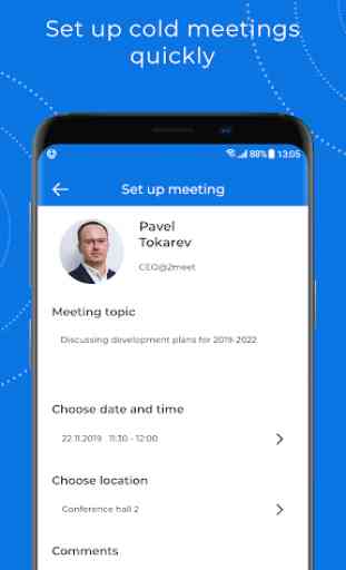 2Meet - business app for event 2
