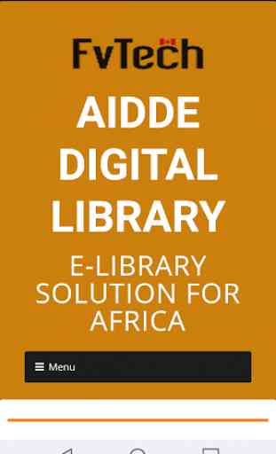 AIDDE e-Library App 1