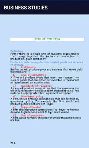 BUSINESS STUDIES FORM 3 - FORM 4 +KCSE REVISION 2