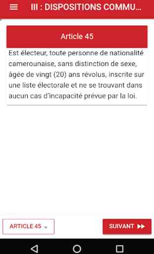 Code Électoral du Cameroun 3
