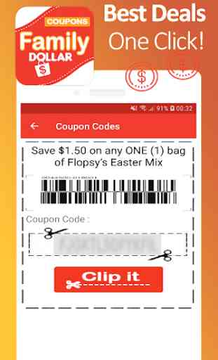 Coupons intelligents pour family - Clipped & View 3