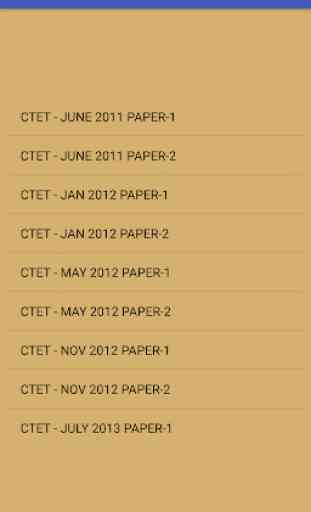 CTET papers 1