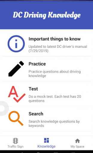 DC DMV Driver License Practice Test 2
