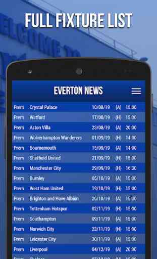 Everton News - Fan App 3