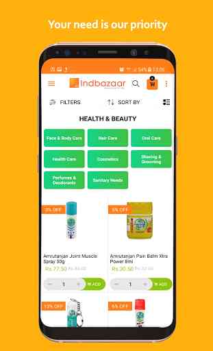 Indbazaar - Online grocery store 2