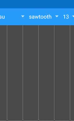 Mini Tunes - Microtonal Synthesizer for Android 1