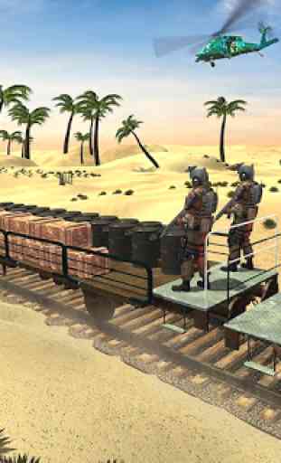 Mission Counter Attack Train Robbery Shooting Game 3