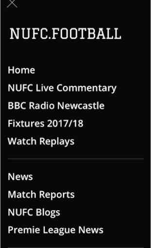 NUFC FAN APP - Newcastle United Football Club 1