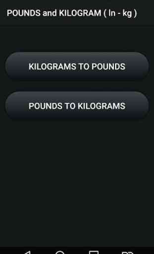 POUNDS and KILOGRAM ( lb - kg ) 1