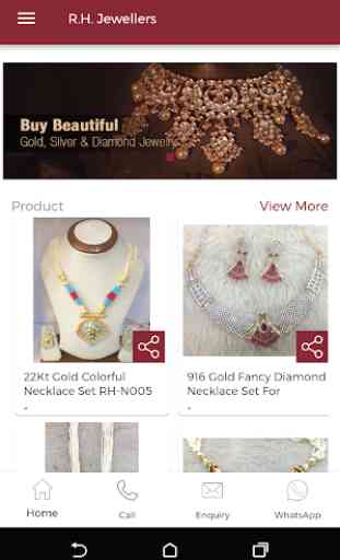 R H Jewellers - Jewelry Showroom in Ahmedabad App 2