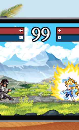 Saiyan VS Ninja Arena 4