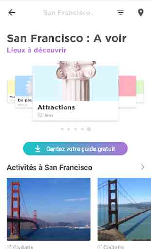 San Francisco Guide de voyage avec cartes 2