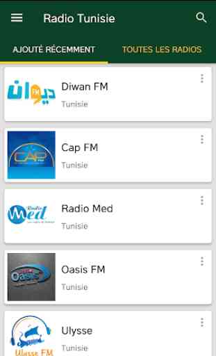Stations de radio de Tunisie 1