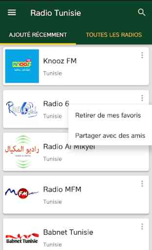 Stations de radio de Tunisie 2