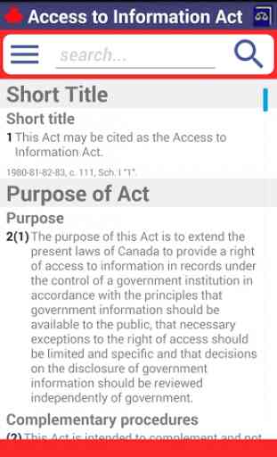 Access to Information Act 2