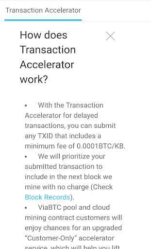 Bitcoin Transaction Accelerator 4