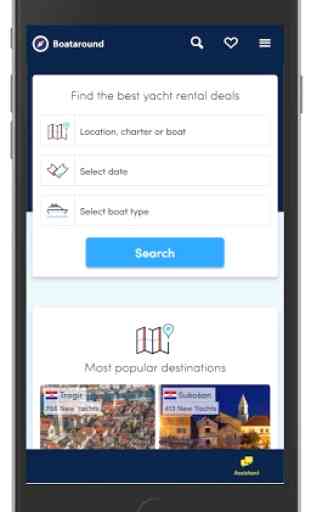 Boataround Yacht Booking App! 1