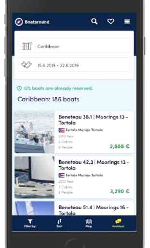Boataround Yacht Booking App! 2