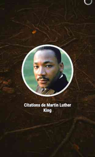 Citations de Martin Luther King 1