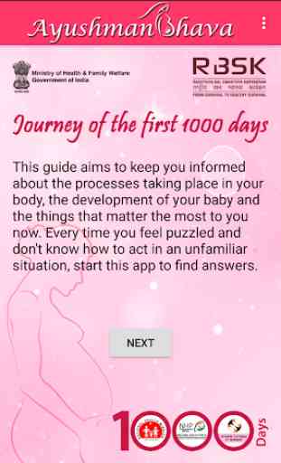 Journey of First 1000 Days (Ayushman Bhava) 1