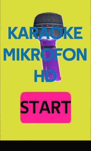 Karaoke Mikrofon HD 1