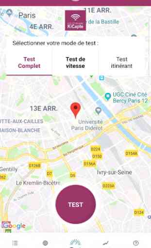 KiCapte : Tester son réseau mobile 1