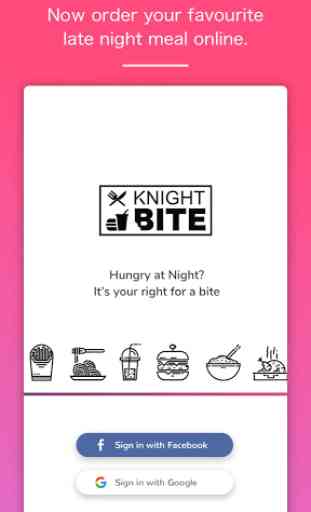 Knight Bite - Cloud Kitchen | Food Delivery App 1