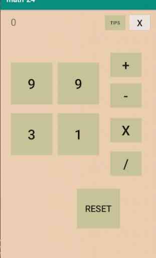 Math Game - Math 24 Game 3