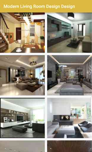 Modern Living Room Design 2