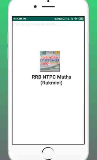 RRB NTPC Mathematics (Rukmini) 1