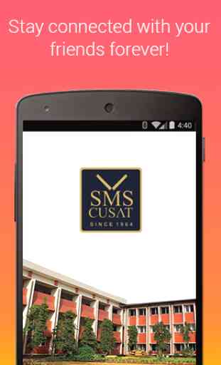 SMS CUSAT Alumni Connect 1
