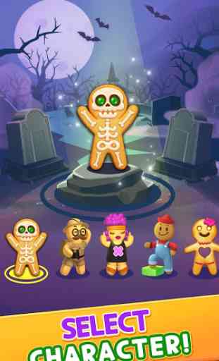 Spooky Cookie Party : Sweet Blast Puzzle Games 4