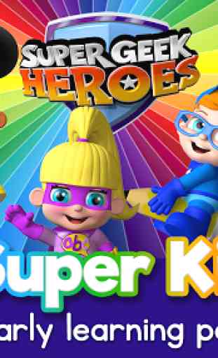 Super Geek Heroes - Jeux éducatifs 1